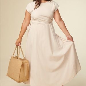 wayre roma reversible wrap dress